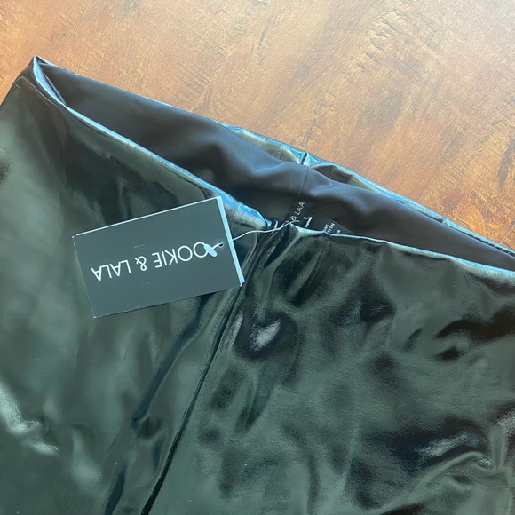 OOKIE & LALA FAUX PATENT LEATHER - Picture 3 of 8